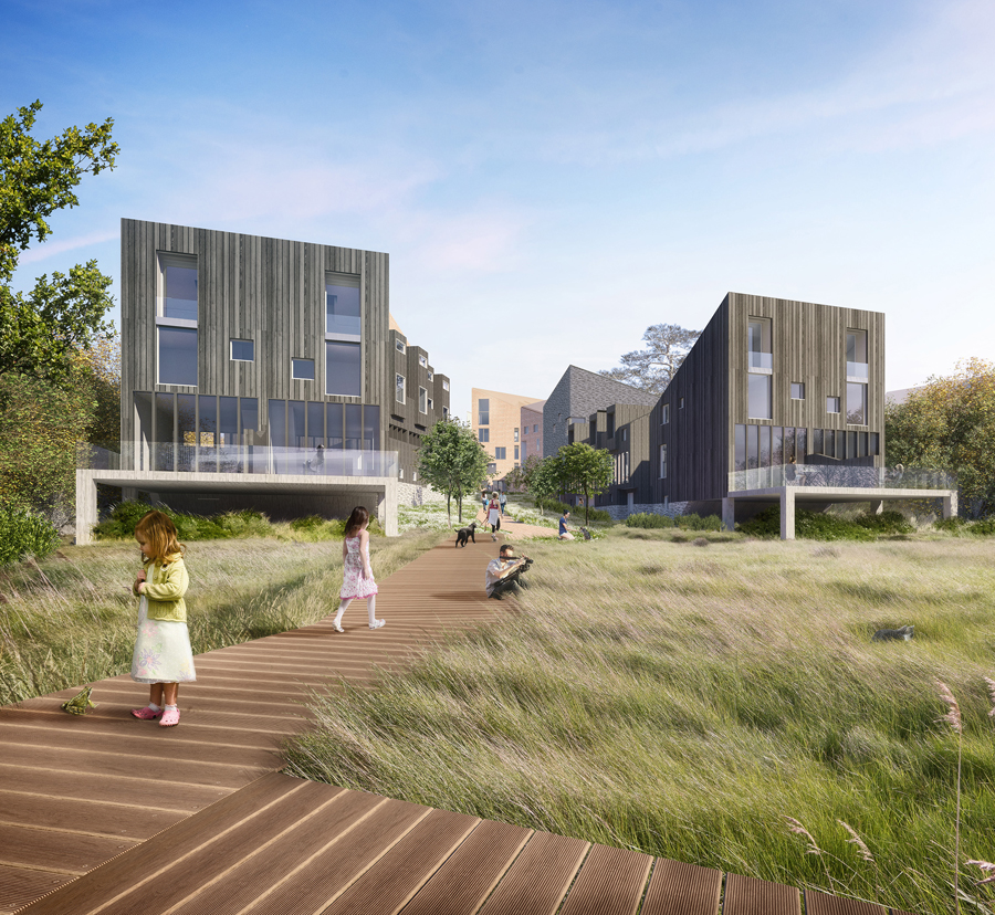 Landscape thoroughfare - design element Hoopers architects