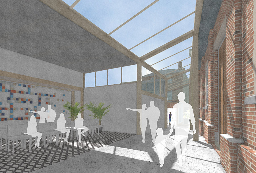 Hoopers Architects maximising natural light in community space in Suffolk