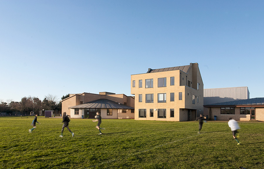 New sixth form building in Ipswich by Hoopers Architects