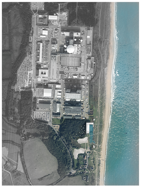Proposed Plan by Hoopers Architects - Lido at Sizewell C in Leiston